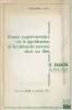 Etudes expérimentales sur la signification et les éléments sonores dans un film - Le Sagouin de Serge Moati - séminaire ICAV La Brangelie 1972. Groupe ...