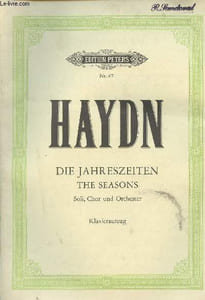 Die Jahreszeiten, The seasons - Oratorium für drei solostimmen, chor und orchester - Oratorio for three solo-voices, choir and orchestra - Klavierauszug von Julius Stern - Nr. 67