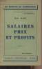 "Salaires prix et profits - ""Les éléments du communisme""". Marx Karl