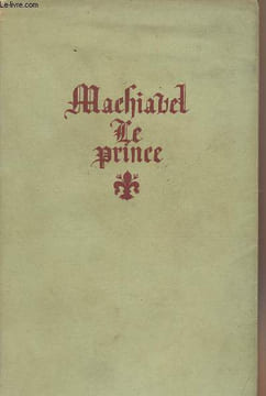 "Le prince - ""Bibliothèque de Cluny"" Volume 18". Machiavel