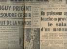 France-Soir 5e année n°478 vend. 4 janv. 46 - M. Tanguy-Prigent veut résoudre ce soir le conflit de la viande - Un professeur agrégé touche en ...