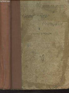 Grammaire française, cours supérieur - 5e édition