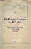 Une chronique chrétienne du IVme siècle - Saint Romain d'Afrique et de Blaye - 335-385. Chanoine Dupeyron E.M./Reicher Gil