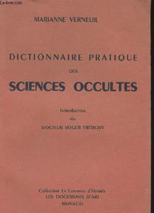 Dictionnaire pratiques des sciences occultes - collection La lanterne d'Hermès
