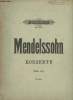Konzerte - Piano seul - N°1703d. Mendelssohn-Bartholdy F.