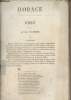 Oeuvres complètes d'Horace - Odes. Horace