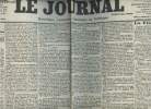 A la une - Fac-similé 2- vol. 1- Le Journal 9e année n°2821 jeudi 21 juin 1900 - L'exposition de 1900, La Seine et les quais - La vie drôle, ...