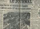 A la une - Fac-similé 24- vol. 3- Le Journal - Jeudi 22 juillet 1926 - Le cabinet Herriot est renversé à la Chambre par 290 voix contre 237 dès la ...