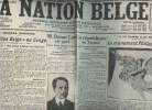A la une - Fac-similé 16- vol. 3- La Nation Belge 6e année n°304 mercredi 31 oct. 1923 - Nos grandes enquêtes, La Nation Belge au Congo - M. Bonar Law ...