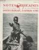 Notes africaines, bulletin d'information et de correspondance de l'Institut français d'Afrique Noire - N°52 octobre 1951 -Notes d'archéologie ...
