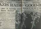 "A la une - Fac-similé 43- vol. 6- Daily Express n°14011 tuesday may 1st 1945 - Nazis radio ""good-bye"" - The war is nearly over: we have failed"" ...