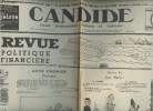 A la une - Fac-similé 8- vol. 4- Candide 15e année n°772 28 déc. 1938 - Le revue politique et financière - Le grand-duc Dimitri parle de l'Ukraine, ...