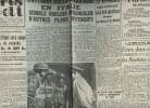 A la une - Fac-similé 5- vol. 6- Paris Midi 34e année n°5674 sam. 13 mai 1944 - L'attaque anglo-américaine en Italie semble vouloir dissimuler ...