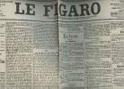 A la une - Fac-similé 25- vol. 1- Le Figaro lundi 23 janv. 1905- La séparation des églises et de l'état - Les troubles de St-Petersbourg - La guerre ...