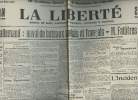 A la une - Fac-similé 49- vol. 1-La liberté 46e année n°16567 merc. 5 juil. 11 - L'incident allemand: envoi de bateaux anglais & français -M. ...