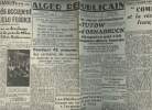 A la une - Fac-similé 6- vol.6 -Alger Républicain n°226 dim. 14 mai 44 -Les alliés occupent San Angelo Feodice - Les usines aéronautiques de Tutow & ...