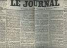 A la une - Fac-similé 2- vol. 1-Le Journal 9e année n°2821 jeudi 21 juin 1900- L'exposition de 1900, La Seine et les quais - La vie drôle, regrettable ...