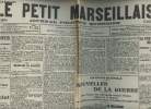 "A la une - Fac-similé 20- vol.2 -Le Petit Marseillais 48e année n°17118 dim. 9 mai 15 - Le forcement des Dardannelles - Nouvelles de la Guerre - Un ...