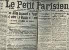 A la une - Fac-similé 14- vol.2 -Le Petit Parisien 39e année n°13879 jeudi 29 oct. 14- Les alliés avancent à Ypres & entre La Bassée & Lens, les ...