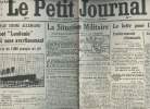 "A la une - Fac-similé 19- vol.2 -Le Petit Journal 53e année n°19126 dim. 9 mai 1915- Nouveau crime allemand, Le paquebot ""Lusitania"" coulé sans ...