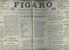 A la une - Fac-similé 19- vol.4 -Figaro 109e année n°41 sam. 10 fév. 34- Le radeau du régime- A propos des fusillades - Le ministère Doumergue - Un ...