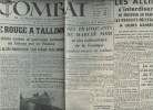 A la une - Fac-similé 27- vol.6 -Combat 4e année n°90 sam. 23 sept.44- Larmée rouge à Tallinn- Les alliés poursuivent leur avance vers Arnhem- Des ...
