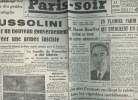 A la une - Fac-similé 4- vol.6 -Paris-Soir 4e année n°1050 merc. 15 sept. 43- Mussolini va former un nouveau gouv. & créer une armée fasciste- R. ...