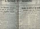 A la une - Fac-similé 7- vol.6 -L'Echo du Maroc 28e année n°7643 mardi 16 mai 44-Le comité de libération prendra le nom de gouv. provisoire de la Rép. ...
