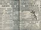 A la une - Fac-similé 48- vol.5 -Daily Press, n°13242 thurs. nov. 5 1942- Great news from Egypt: the enemy is beaten & our advance continues- Dramatic ...