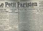 A la une - Fac-similé 10- vol.2 -Le Petit Parisien n°13830 jeudi 10 sept. 14- L'aile gauche des armées alliées refoule les allemands au delà de la ...