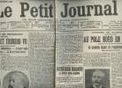 A la une - Fac-similé 45- vol.1 -Le Petit Journal 45e année n°16300 mardi 13 août 1907- Entrevus de souverains, Guillaume II & Edouard VII- Formidable ...