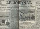 A la une - Fac-similé 48- vol.1 -Le Journal, mardi 11 fév.1913- La mission du capitaine Scott périt tout entière au pôle sud- La guerre et les ...