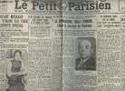 "A la une - Fac-similé 46- vol.3 -Le Petit Parisien 52e année n°18316 sam. 23 avril 27- Important message du Général Tchang kai Chek à notre envoyé ...