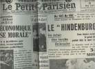 "A la une - Fac-similé 55- vol.4 -Le Petit Parisien 62e année n°21983 sam. 8 mai 37- 1re journée d'1 grand débat à la Chambre ""pause économique pause ...