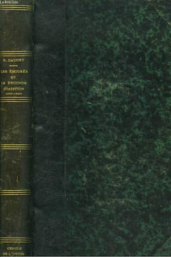 LES EMIGRES ET LA SECONDE COALITION 1797-1800. ERNEST DAUDET