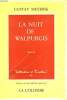 LA NUIT DE WALPURGIS. GUSTAV MEYRINK