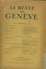 LA REVUE DE GENEVE SEPTEMBRE 1920, N°3. CHARLES S. MACFARLAND, LE PEUPLE AMERICAIN ET SA RESPONSABILITE INTERNATIONALE / GENERAL VON KLUCK, LA MARCHE ...