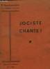 JOCISTE CHANTE !. RECUEIL DE CHANTS. Xe ANNIVERSAIRE DE LA J.O.C. FRANCAISE. COLLECTIF