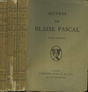 OEUVRES EN TROIS TOMES. LES PROVINCIALES.