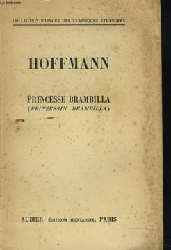 PRINCESSE BRAMBILLA. HOFFMANN E.T.A.