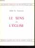 LE SENS DE L'EGLISE.. ABBE GASTON COURTOIS