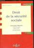 DROIT A LA SECURITE SOCIALE. JEAN JACQES DUPEYROUX