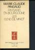 Paysans en Bourgogne les gens de minot. (Bibliothèque d'ethnologie historique) Collection dirigée par Jacques Le Golf.. Pingaud Marie-Claude
