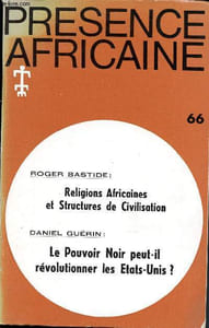 Présence Africaine n°66 - 2e Trimestre 1968 : Religions Africaines et Structures de Civilisation. Le pouvoir Noir peut-il révolutionner les Etats-Unis? (nouvelle série bilingue)
