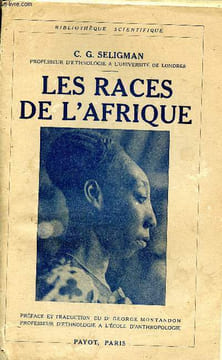 Les races de l'Afrique. Seligman C.G.