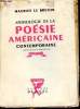 Anthologie de la poésie Américaine contemporaine. Le Breton maurice