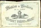 Dessins de broderie de la maison Poiret frères & neveu. Collectif