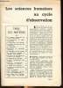 Les sciences humaines au cycle d'observation Sommaire: Le recensement de 1962, les moyens de transport des individus, vie pastorale et propriété, le ...