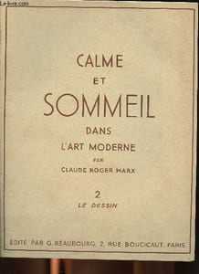 Calme et sommeil dans l'art moderne N°2 Le dessin