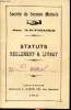 Société de secours mutuels des Artigues Statuts règlement & livret. Collectif